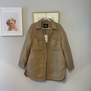 Zara Water Repellent Overshirt